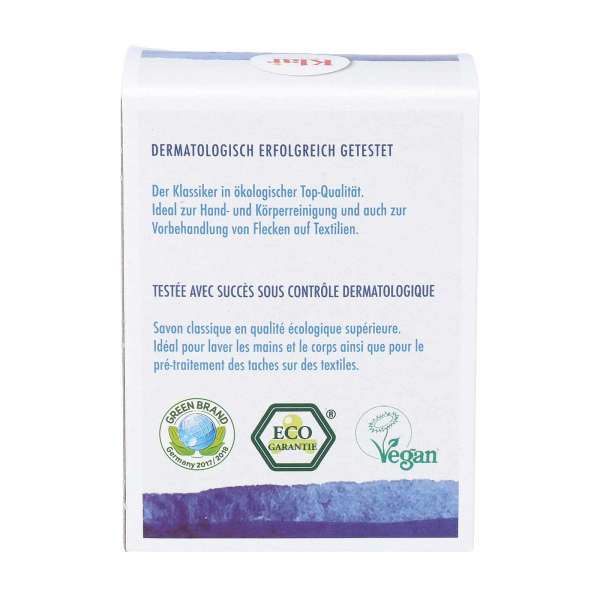 Klar Pflanzenölseife - Kernseife zum Haarewaschen unparfümiert