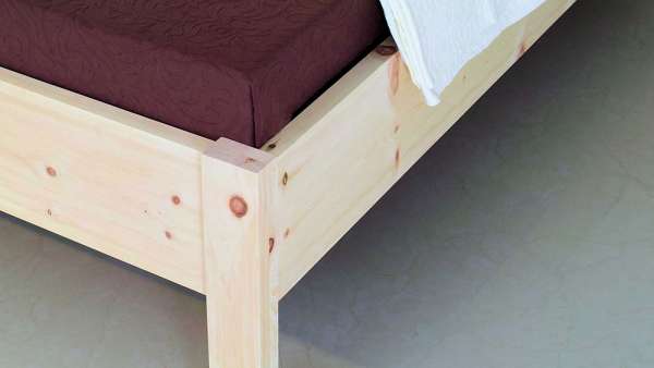 PureNature Marti Naturholzbetten ohne Metall - alle Größen