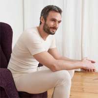 Vorschau: Lange Herren Unterhosen aus Baumwolle für warme Beine Vorschau: Lange Herren Unterhosen aus Baumwolle für warme Beine