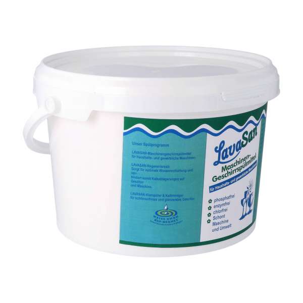 Maschinenspülmittel ohne Phosphat schont die Spülmaschine