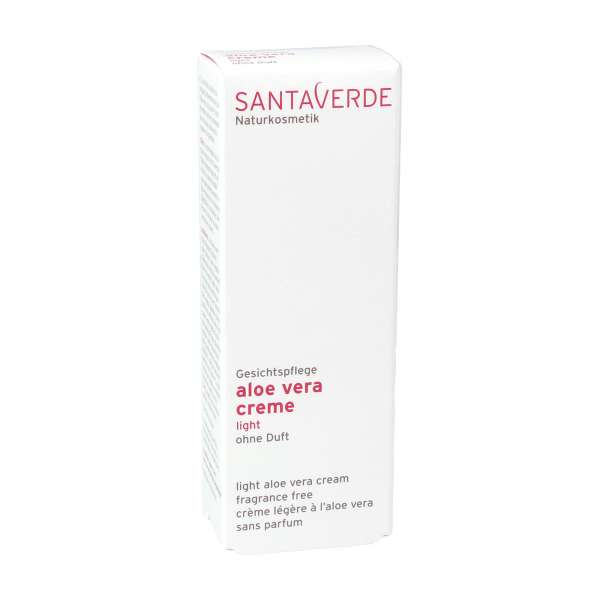 Santaverde Aloe Vera Creme light - Feuchtigkeitsemulsion Santaverde Aloe Vera Creme light - Feuchtigkeitsemulsion