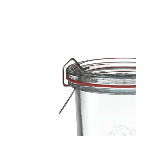 Weck Mini Sturzglas 80 ml / 160 ml mit Glasdeckel - 12 Stück
