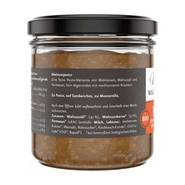 Ölmühle Solling Walnusspesto: Hochgenuss in Bio-Qualität
