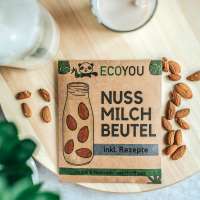Vorschau: EcoYou Nussmilchbeutel - zum Nuss- & Mandelmilch selbst herstellen Vorschau: EcoYou Nussmilchbeutel - zum Nuss- & Mandelmilch selbst herstellen