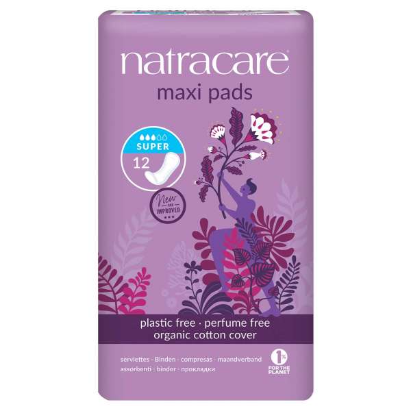 Natracare Damenbinden Super: Maxibinden ohne Chlorbleiche Natracare Damenbinden Super: Maxibinden ohne Chlorbleiche