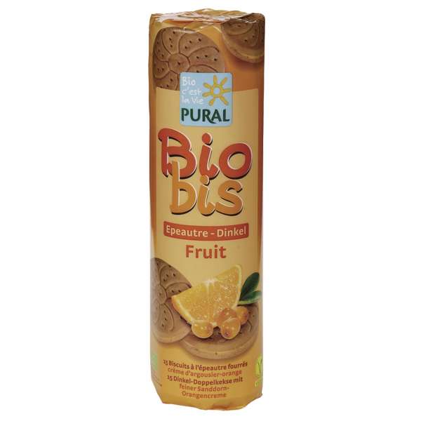 Doppelkeks Bio Bis Vegane Kekse gefüllt mit Orangencreme Doppelkeks Bio Bis Vegane Kekse gefüllt mit Orangencreme