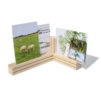 Vorschau: Side by Side Postkartenhalter Holz - für Postkarten & Photos - kaufen Vorschau: Side by Side Postkartenhalter Holz - für Postkarten & Photos - kaufen