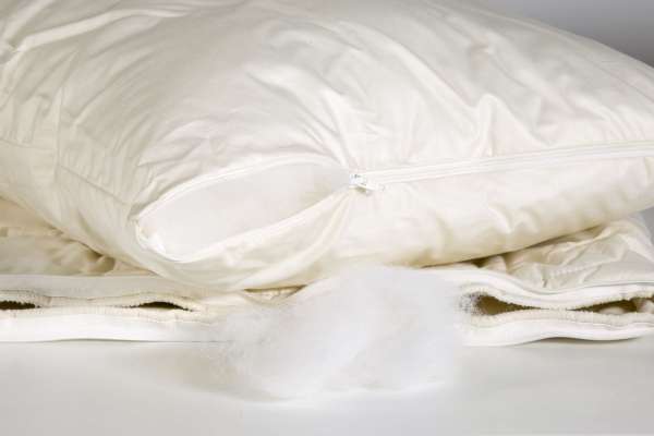 PureNature Kopfkissen für Allergiker mit Maisfasern für erholsamen Schlaf