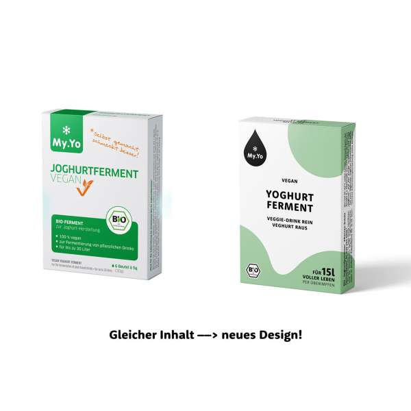 Genuss ohne Kompromisse: My Yo Joghurtferment Vegan