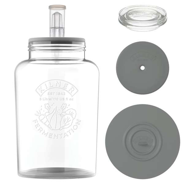 Kilner Fermentier Glas 5 Liter für gesundes Fermentieren Kilner Fermentier Glas 5 Liter für gesundes Fermentieren