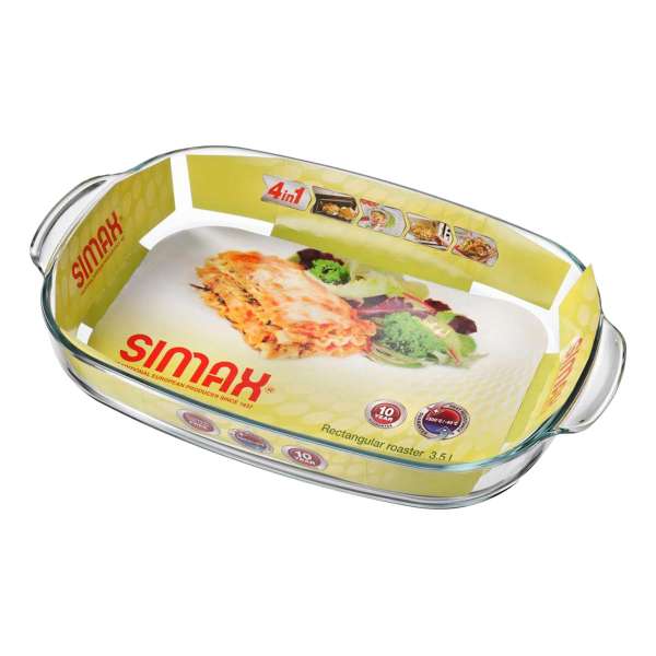 Glasschale für Backofen: PureNature Backschale