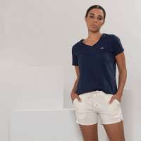 Vorschau: Sportlich-legere Damen Schlafshorts, 100 % Bio Baumwolle Vorschau: Sportlich-legere Damen Schlafshorts, 100 % Bio Baumwolle