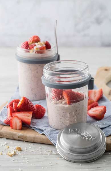 Kilner Frühstücksglas: Gesundes Frühstück to go mitnehmen