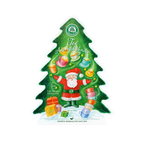 Bio Tee Adventskalender - mit 24 Sorten Lebensbaum Tee Bio Tee Adventskalender - mit 24 Sorten Lebensbaum Tee