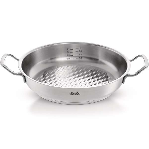 Energiesparende Fissler Profi Collection Servierpfanne 28 und 24 cm Energiesparende Fissler Profi Collection Servierpfanne 28 und 24 cm