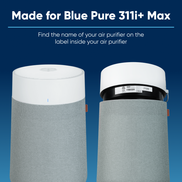 Blueair AllergenBlock Ersatzfilter für Blue Pure 3450i Max / 311i+ Max mit Aktivkohle