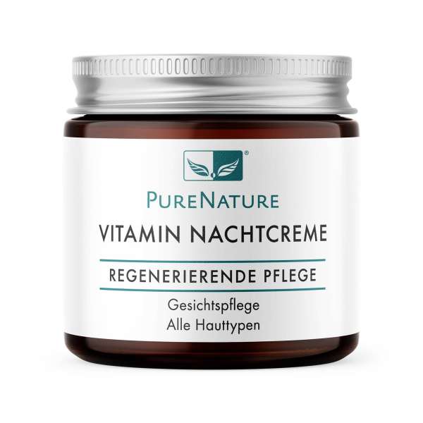 PureNature Vitamin Gesichtscreme - regenerierende Pflege PureNature Vitamin Gesichtscreme - regenerierende Pflege