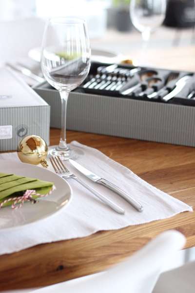 Edelstahl-Besteck-Set Pasadena poliert 30 Teile