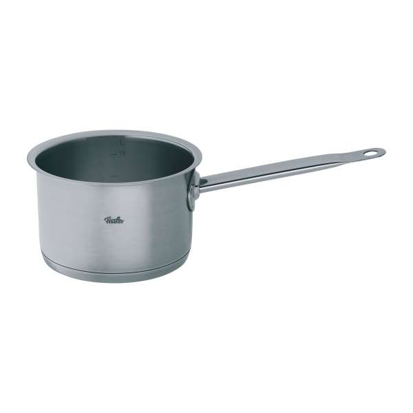 Fissler Hohe Stielkasserolle 16 cm und 20 cm aus Edelstahl Fissler Hohe Stielkasserolle 16 cm und 20 cm aus Edelstahl