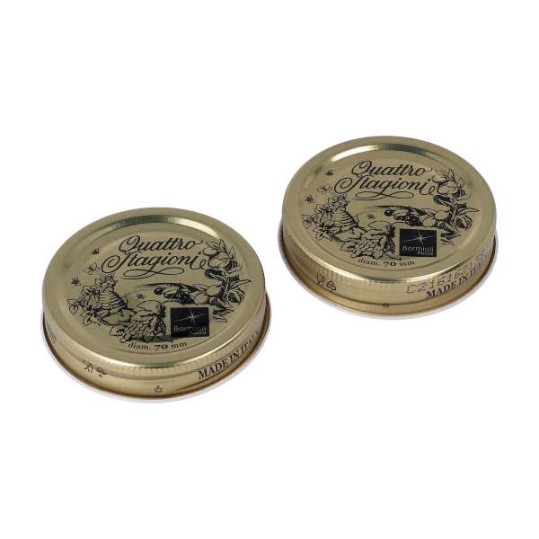 Twist off Deckel für Gläser & Flaschen - Quattro Stagioni Twist off Deckel für Gläser & Flaschen - Quattro Stagioni