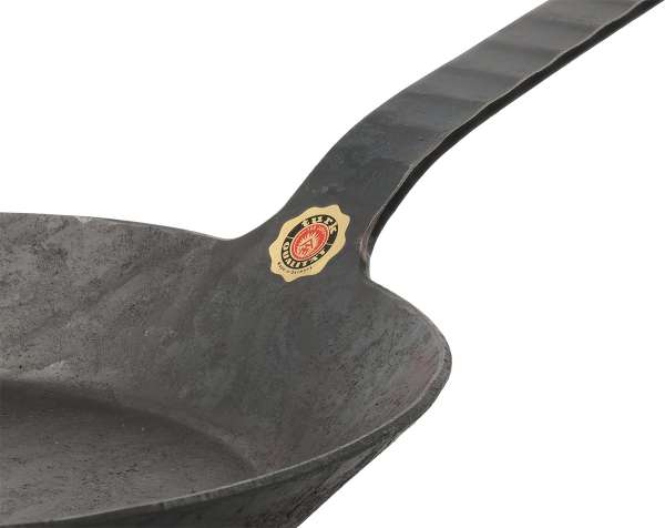 Turk freiform-warmgeschmiedete Pfanne mit flachem Hakenstiel