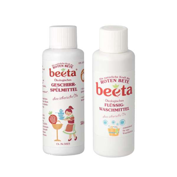 Beeta Bio Wasch- & Spülmittel Set gratis zum Einkauf Beeta Bio Wasch- & Spülmittel Set gratis zum Einkauf