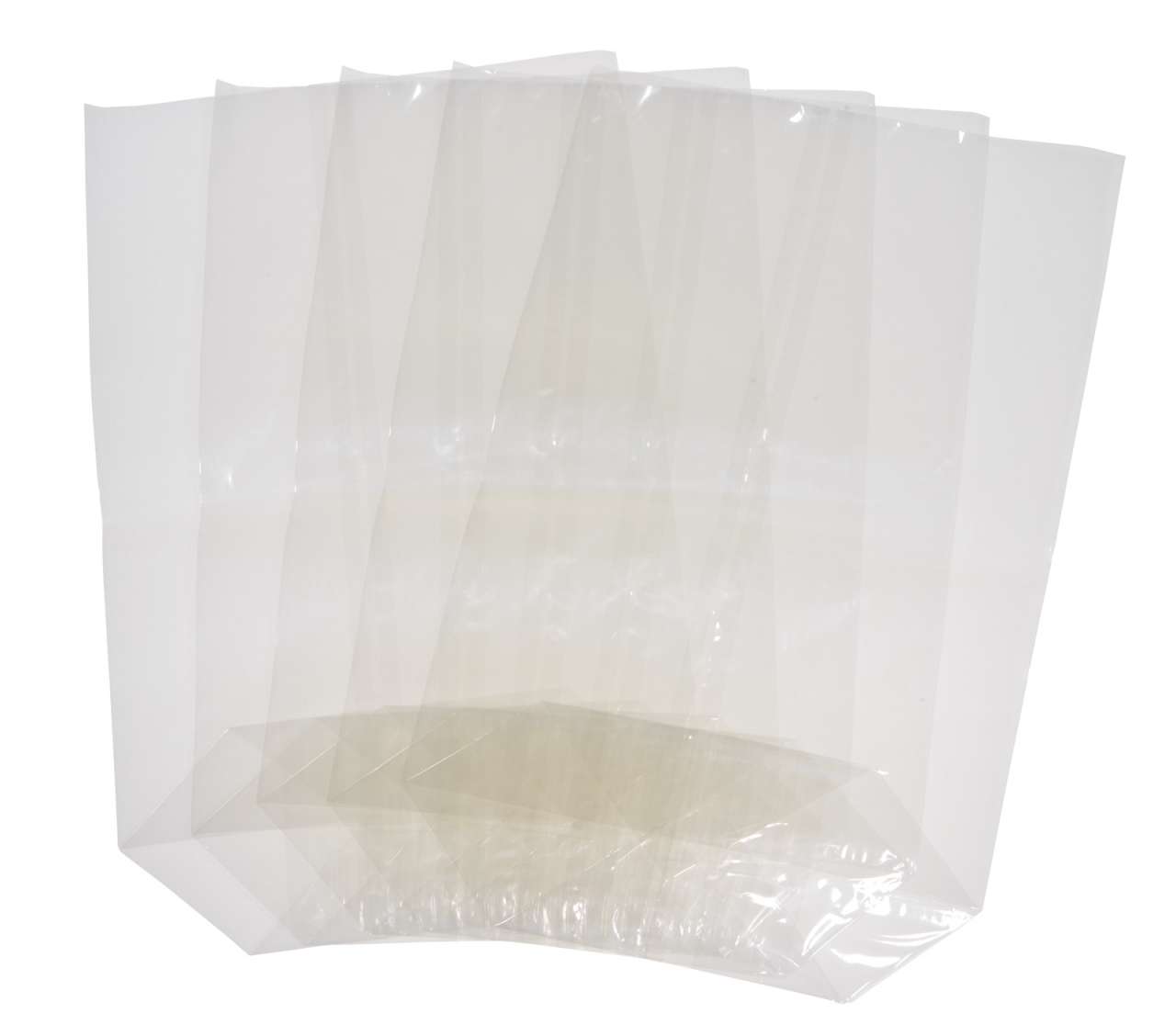 Zellglas Bodenbeutel Cellophan 85x145 mm