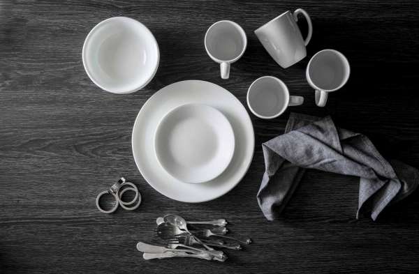 Geschirr Set weiß spülmaschinenfest von Corelle, 12-teilig kaufen