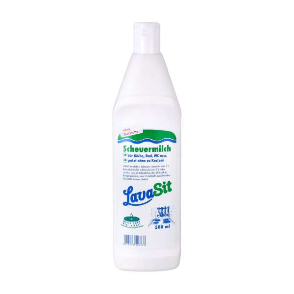 Scheuermilch ohne Duftstoffe für Edelstahl & Glaskochfeld Scheuermilch ohne Duftstoffe für Edelstahl & Glaskochfeld