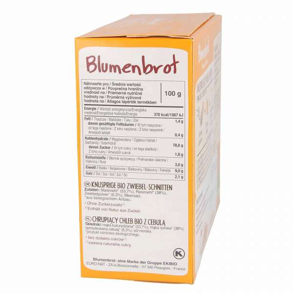 Blumenbrot Zwiebel - Dünnes Knusper Zwiebelbrot ohne Hefe