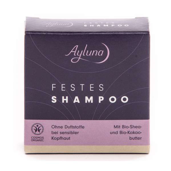 Ayluna festes Shampoo sensitiv - ohne Sulfate & Mikroplastik Ayluna festes Shampoo sensitiv - ohne Sulfate & Mikroplastik