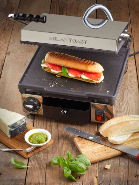 Milantoast Kontaktgrill keramikbeschichtet, bis 300 °C