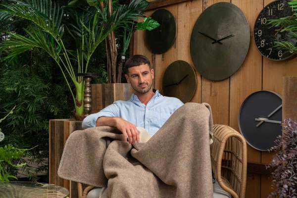 Lilienthal Decke aus Schafschurwolle von PureNature