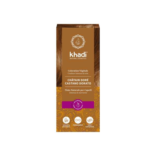 Khadi Goldbraun – Sanfte Farbpracht ohne Chemie!