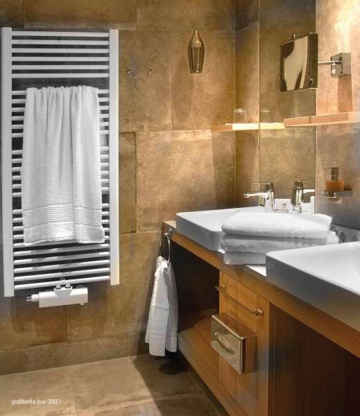 Frottier Badetuch 100x150 cm weiß aus Fair Trade Bio Baumwolle