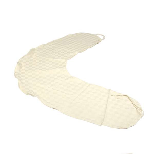 Naturbelassener Bezug für Stillkissen aus 100 % Baumwolle Naturbelassener Bezug für Stillkissen aus 100 % Baumwolle