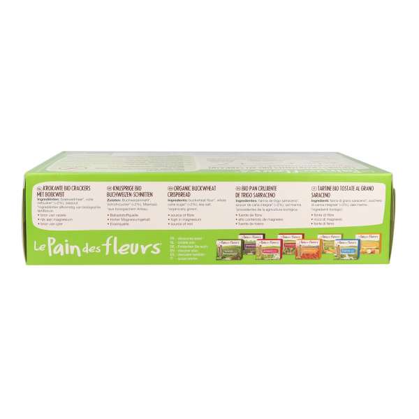 Blumenbrot Buchweizen-Knäckebrot in der günstigen Großpackung