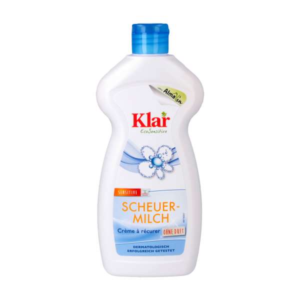 Scheuermilch vegan reinigt sanft mit natürlichen Inhaltsstoffen Scheuermilch vegan reinigt sanft mit natürlichen Inhaltsstoffen