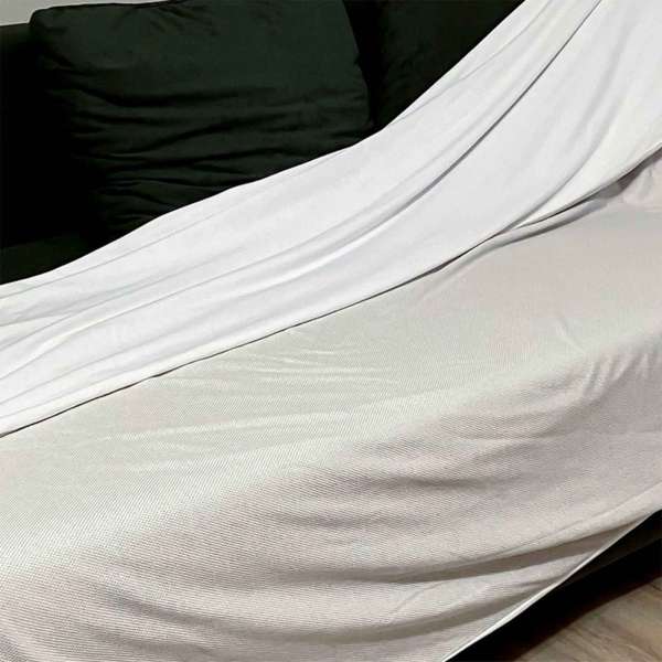 Strahlenschutz-Decke aus Bio-Baumwolle, Echtsilber, gegen 5G