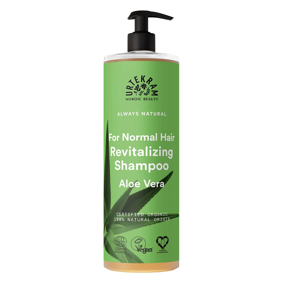 Shampoo mit Aloe Vera für normales Haar von Urtekram