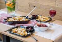 Vorschau: Rechteckige Bratpfanne Emaille für gesundes Braten & Backen Vorschau: Rechteckige Bratpfanne Emaille für gesundes Braten & Backen