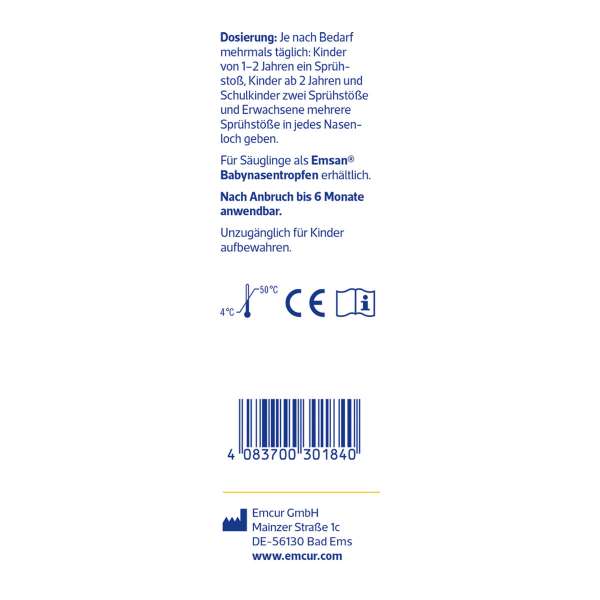 Emsan Kindernasenspray