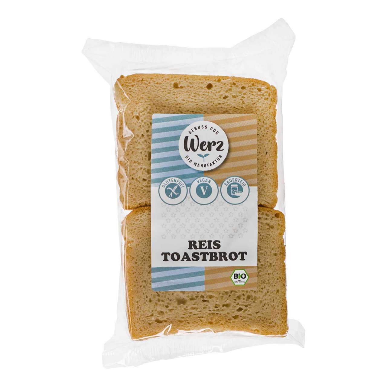 Reis Toastbrot glutenfrei - Reisbrot zum Toasten - vegan