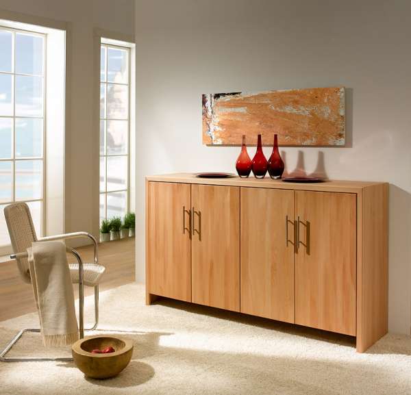 Madrid, das Sideboard Buche geölt für Schlafzimmer & Wohnzimmer Madrid, das Sideboard Buche geölt für Schlafzimmer & Wohnzimmer