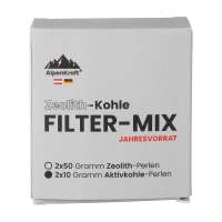 Alpenkraft Zeolith Aktivkohle Filterperlen für Duschkopf Alpenkraft Zeolith Aktivkohle Filterperlen für Duschkopf