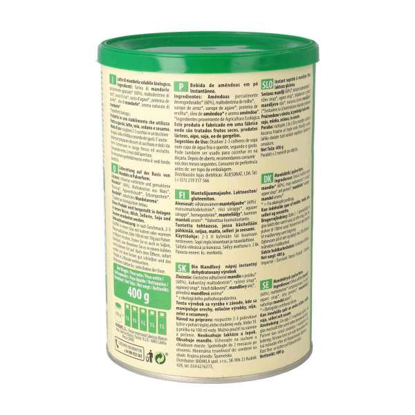 Bio Mandeldrink Instant Pulver - laktosefrei - vegan