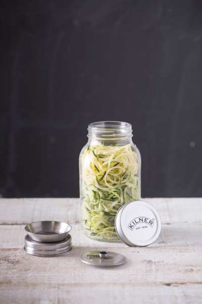 Kilner Spiralschneider: Zoodles & Gemüsespaghetti herstellen
