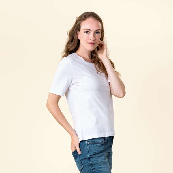 Living Crafts Damen T-Shirt Tabera aus Bio-Baumwolle