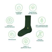 Vorschau: Natural Vibes Crew White Retro-Socken weiß aus Bio-Baumwolle Vorschau: Natural Vibes Crew White Retro-Socken weiß aus Bio-Baumwolle