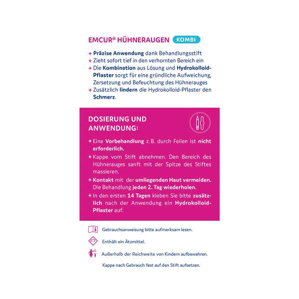 Emcur Hühneraugen Kombi